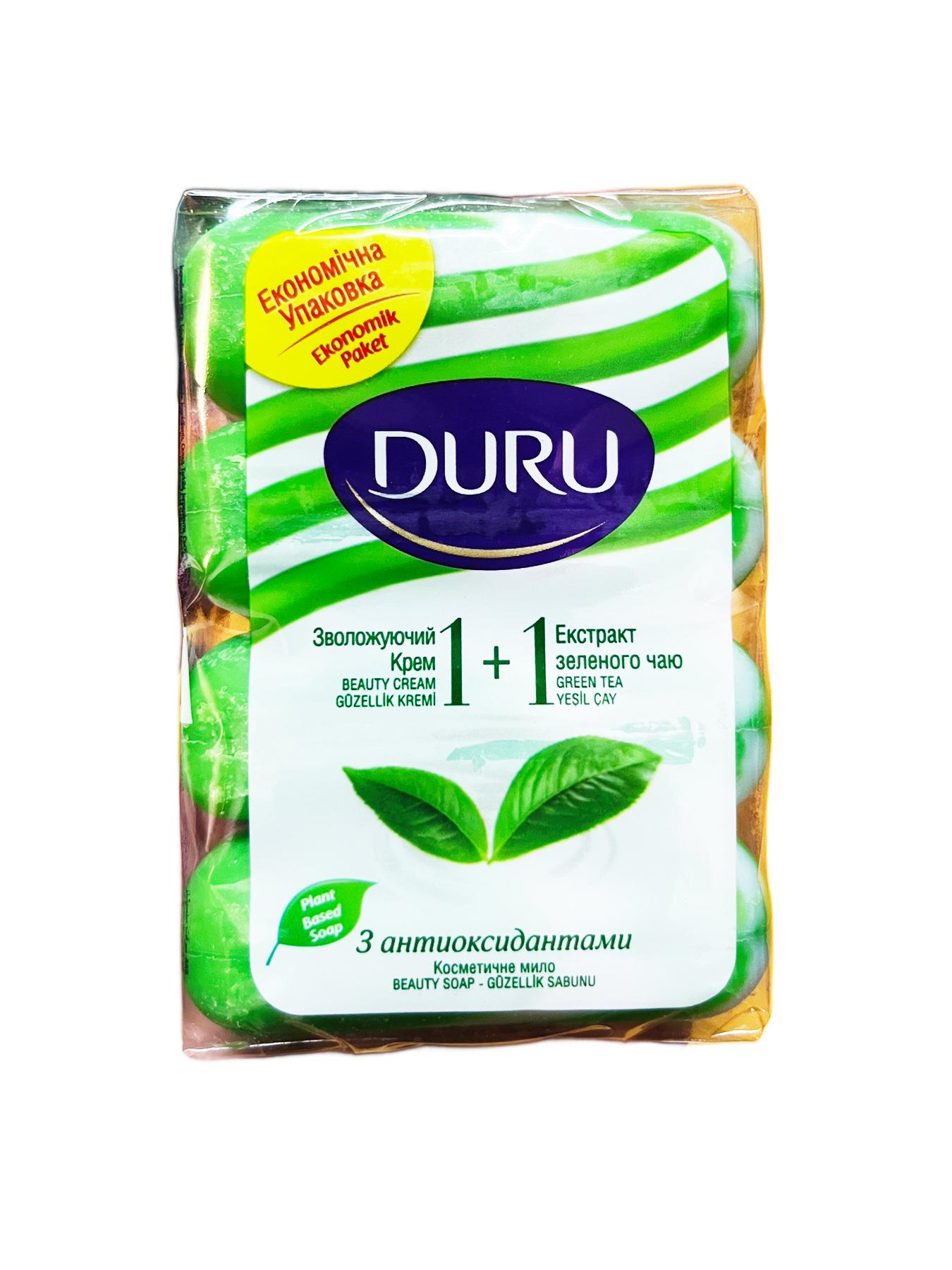 Крем-мило Duru 1+1 з антиоксидантами 4x80 г (131758)