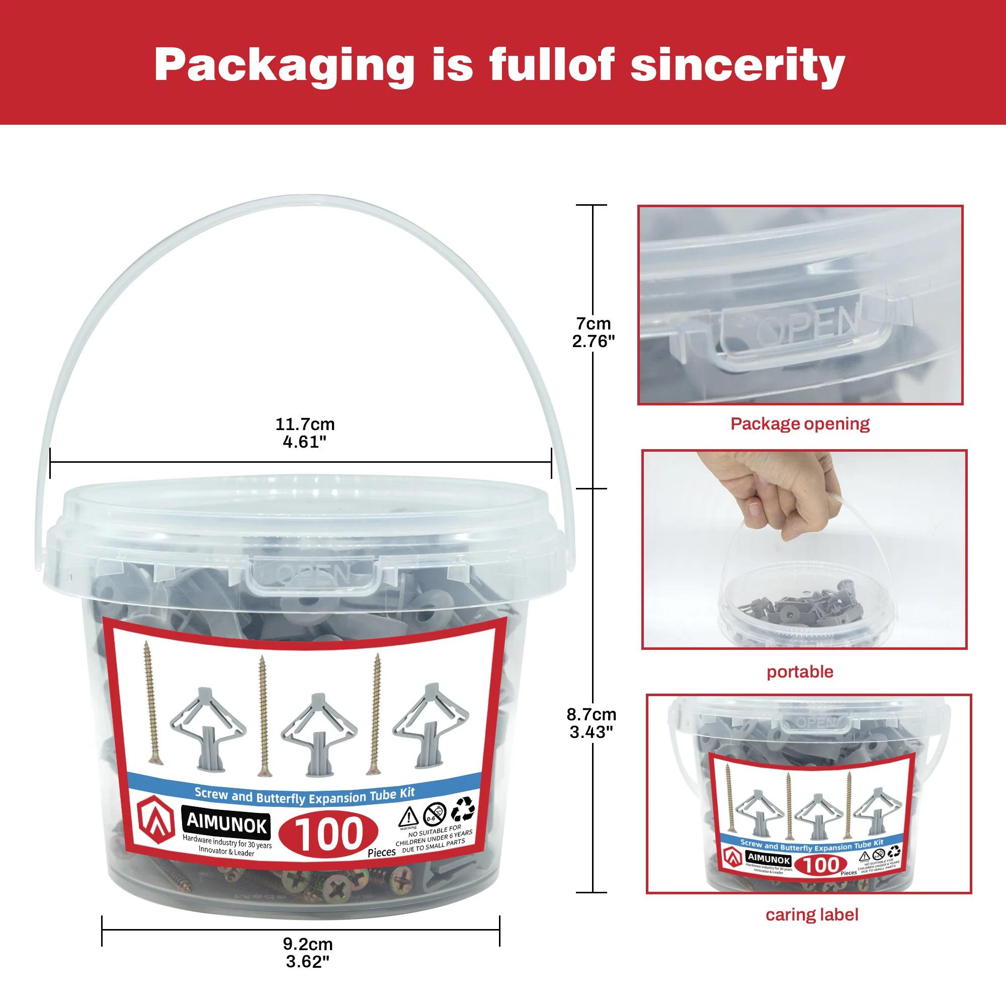 Анкеры для гипсокартона 2х50 шт. 100 эл. (852876) - фото 3