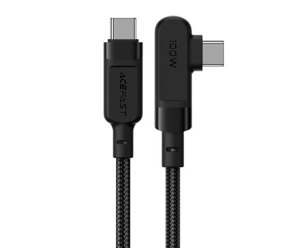 Кабель Data Acefast C5-03 Type-C-Type-C 5A 100W 2 м Black (06AFC5)