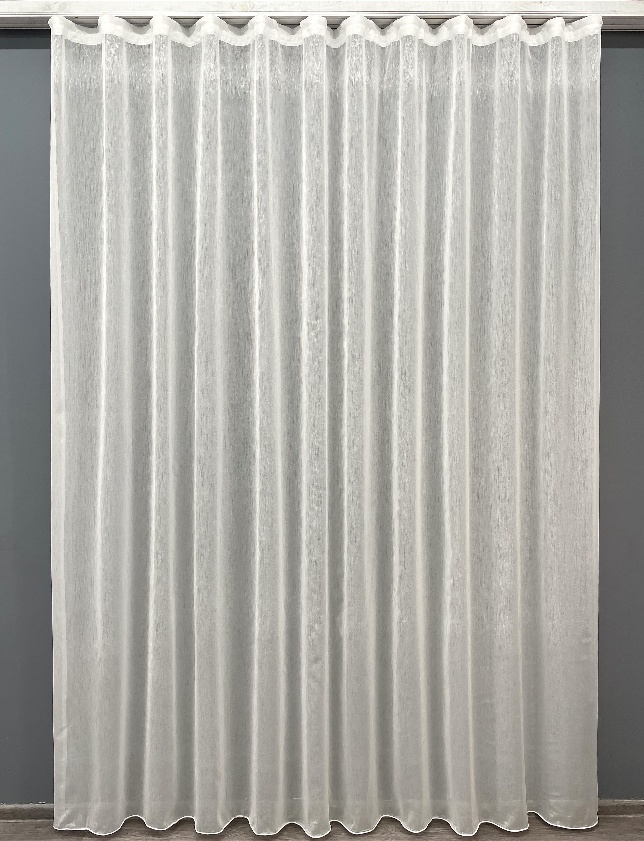 Тюль VR-Textil 808т Батист 300х270 см Молочний (42-0248)