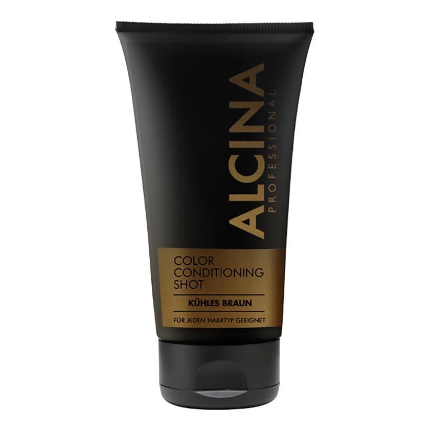 Ополаскиватель ALCINA COLOR CONDITIONING SHOT Cool Brown для тонрирования волос 150 мл Холодно-коричневий
