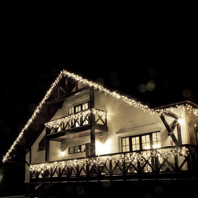 Гирлянда Бахрома Icicle 5 м 100 LED теплый белый