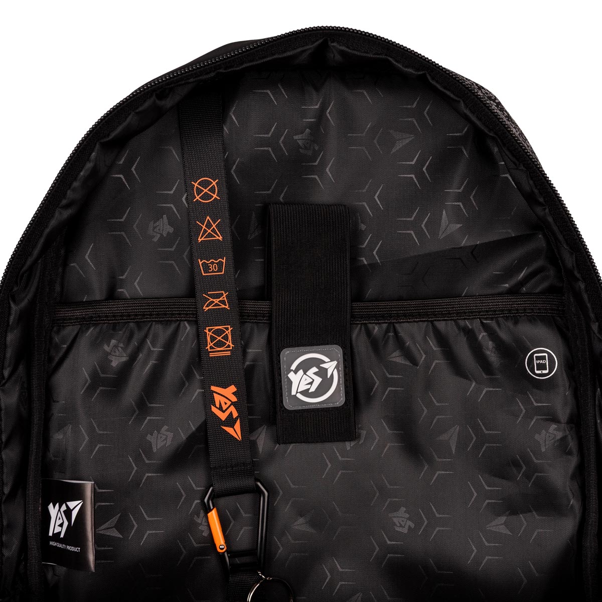 Рюкзак YES T-113 Street Style 42х27х12,5 см Черно-бежевый (559972) - фото 8 Рюкзак YES T-113 Street Style 42х27х12,5 см Черно-бежевый (559972) - фото 8