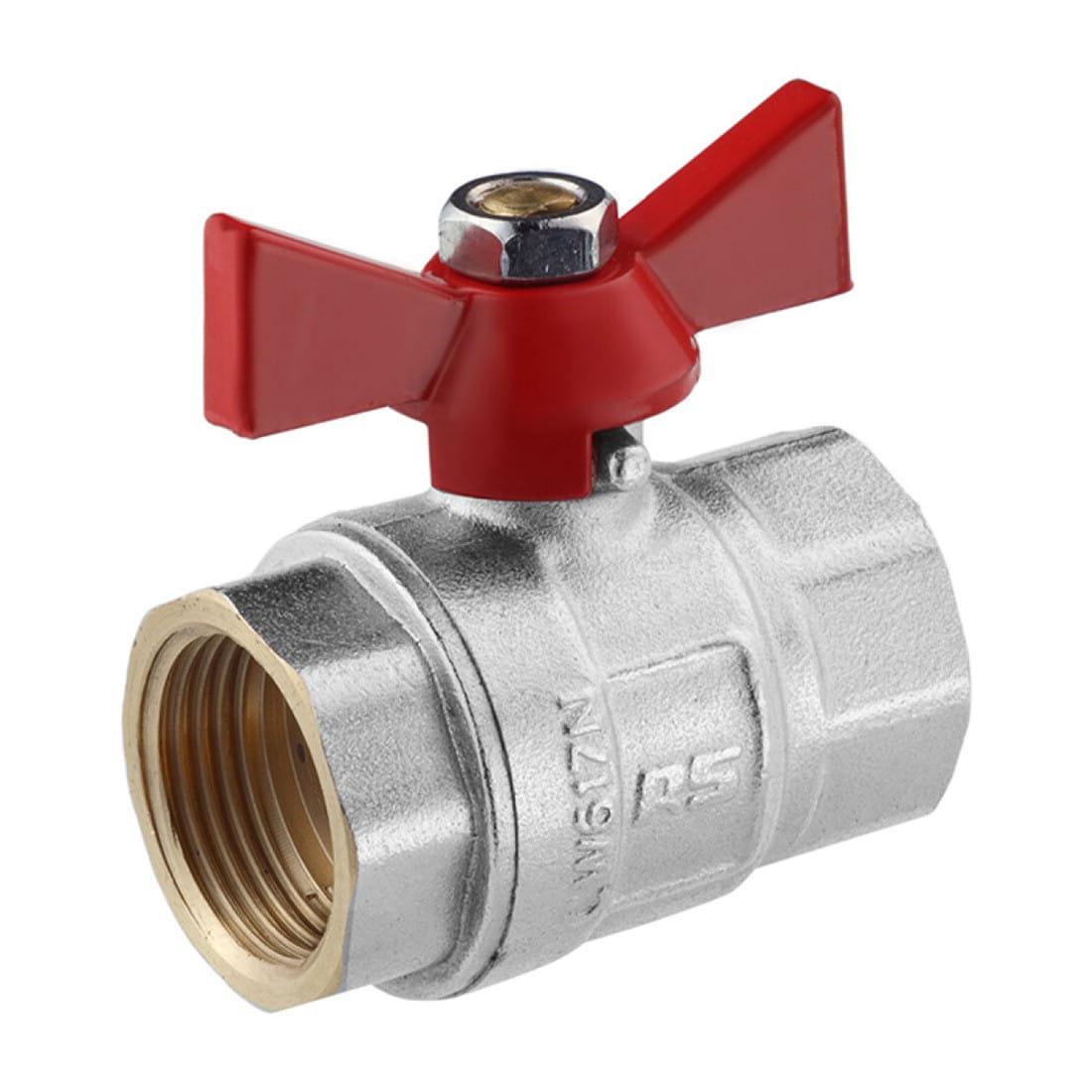 Шаровой кран STA Premium 3/4″ ВВ прямой, латунь (CV014674)