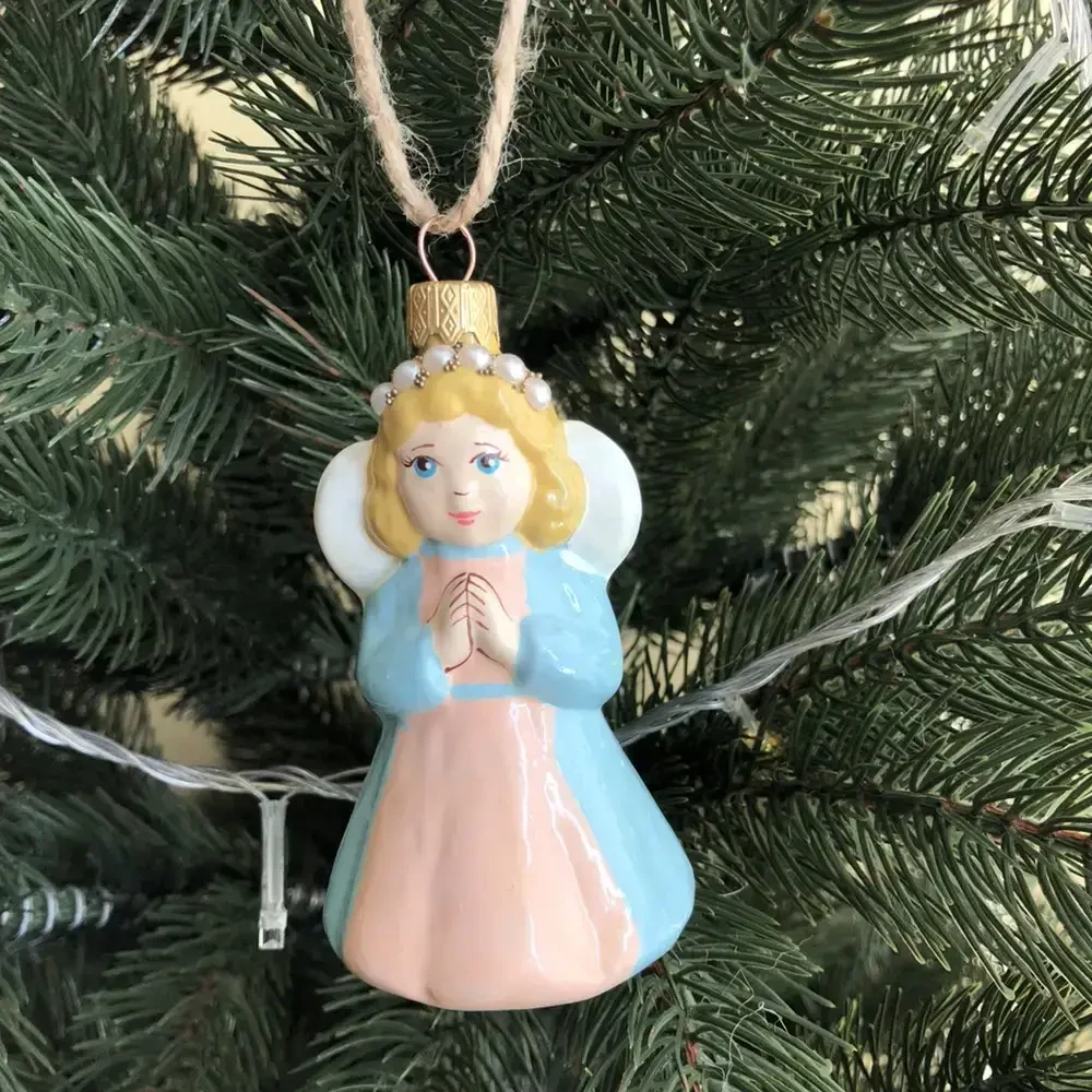 Игрушка новогодняя елочная Ангел