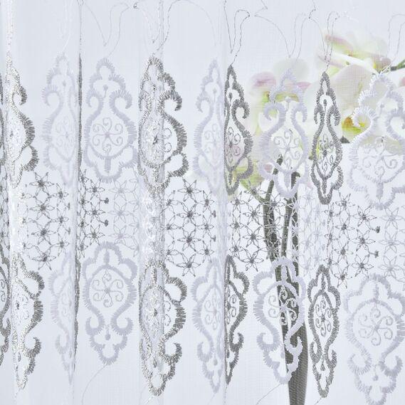 Тюль сетка IDEIA Нурель V-GRI 2,75 м c вышивкой Серый (2200004263045)