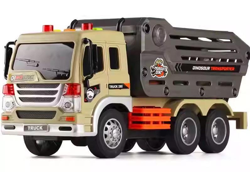 Игрушечная машинка WY 280 AB Грузовик-трейлер с фигурками животных (111484)
