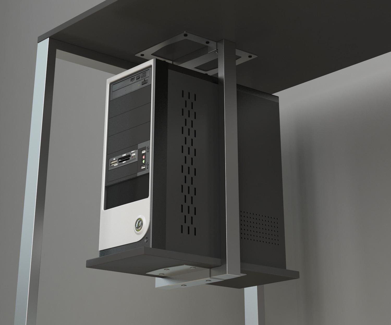 Тримач системного блоку Loft Design SB-1 Антрацит/Сріблястий (12517655)