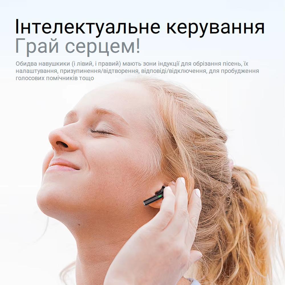 Наушники беспроводные Awei T26 Pro True Wireless Sports Earbuds Bluetooth TWS ENC HiFi White (180136) - фото 8 Наушники беспроводные Awei T26 Pro True Wireless Sports Earbuds Bluetooth TWS ENC HiFi White (180136) - фото 8