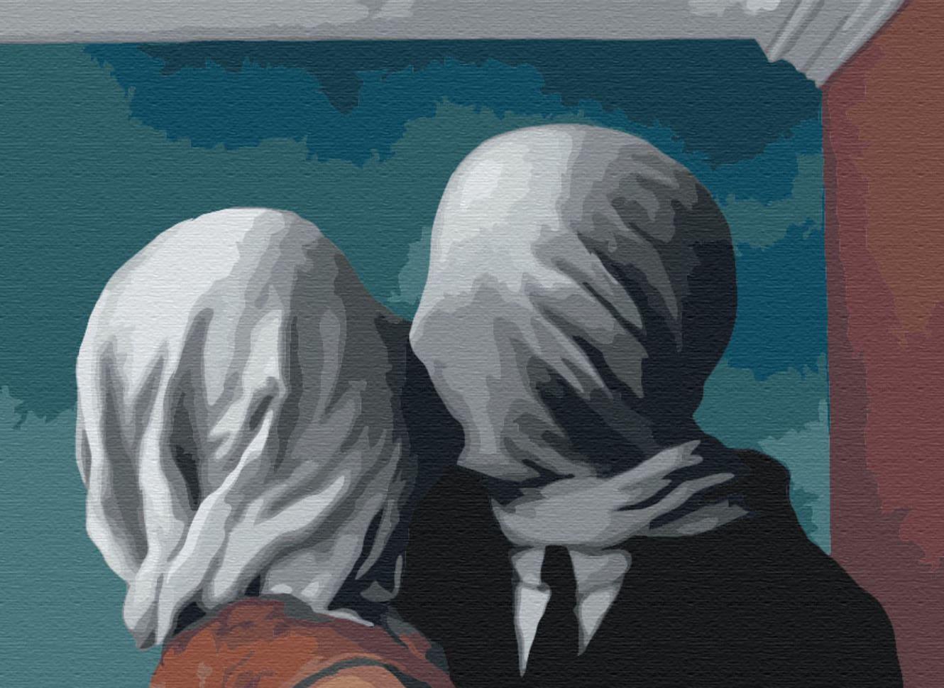 Картина по номерам BrushMe BS29286 Поцелуй 40х50 см (L067907)