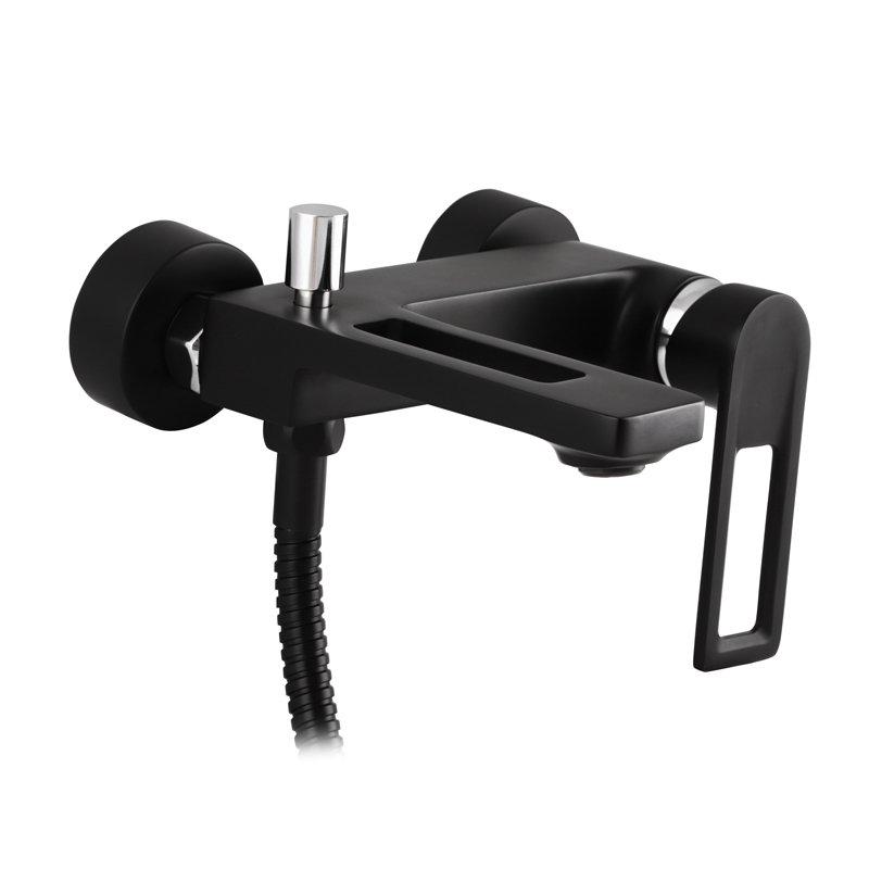 Смеситель для ванны Haiba FOSTER 009 Черный (HB0966) Смеситель для ванны Haiba FOSTER 009 Черный (HB0966)