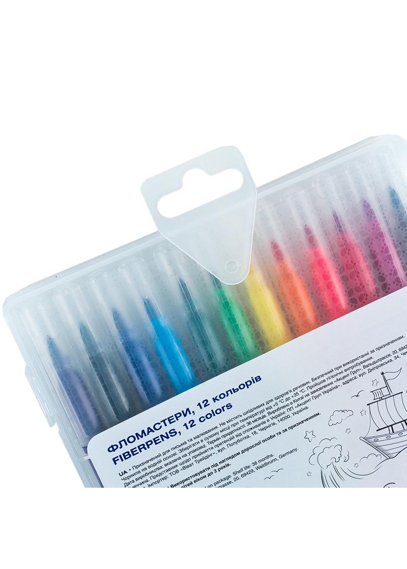 Фломастери-пензлі KITE Creative 12 кольорів (K-1150) - фото 2 Фломастери-пензлі KITE Creative 12 кольорів (K-1150) - фото 2