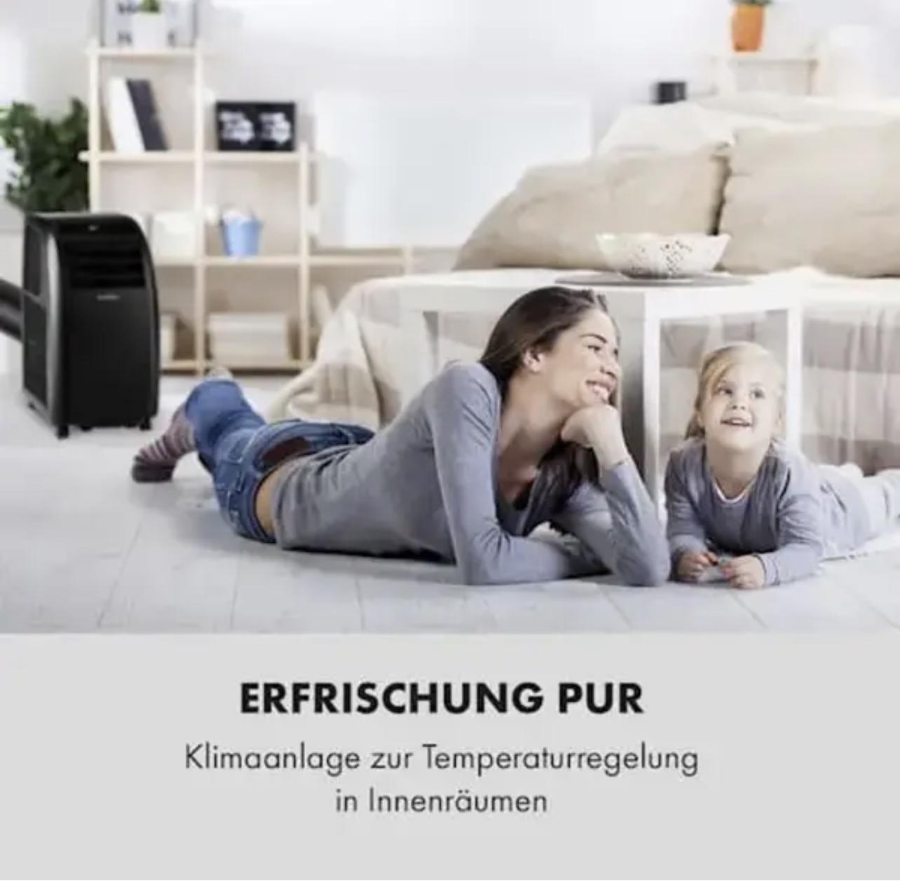 Кондиционер мобильный KLARSTEIN Metrobreeze Rome 10 000 BTU/3,0 кВт EEC A+ 49 м2 - фото 2 Кондиционер мобильный KLARSTEIN Metrobreeze Rome 10 000 BTU/3,0 кВт EEC A+ 49 м2 - фото 2