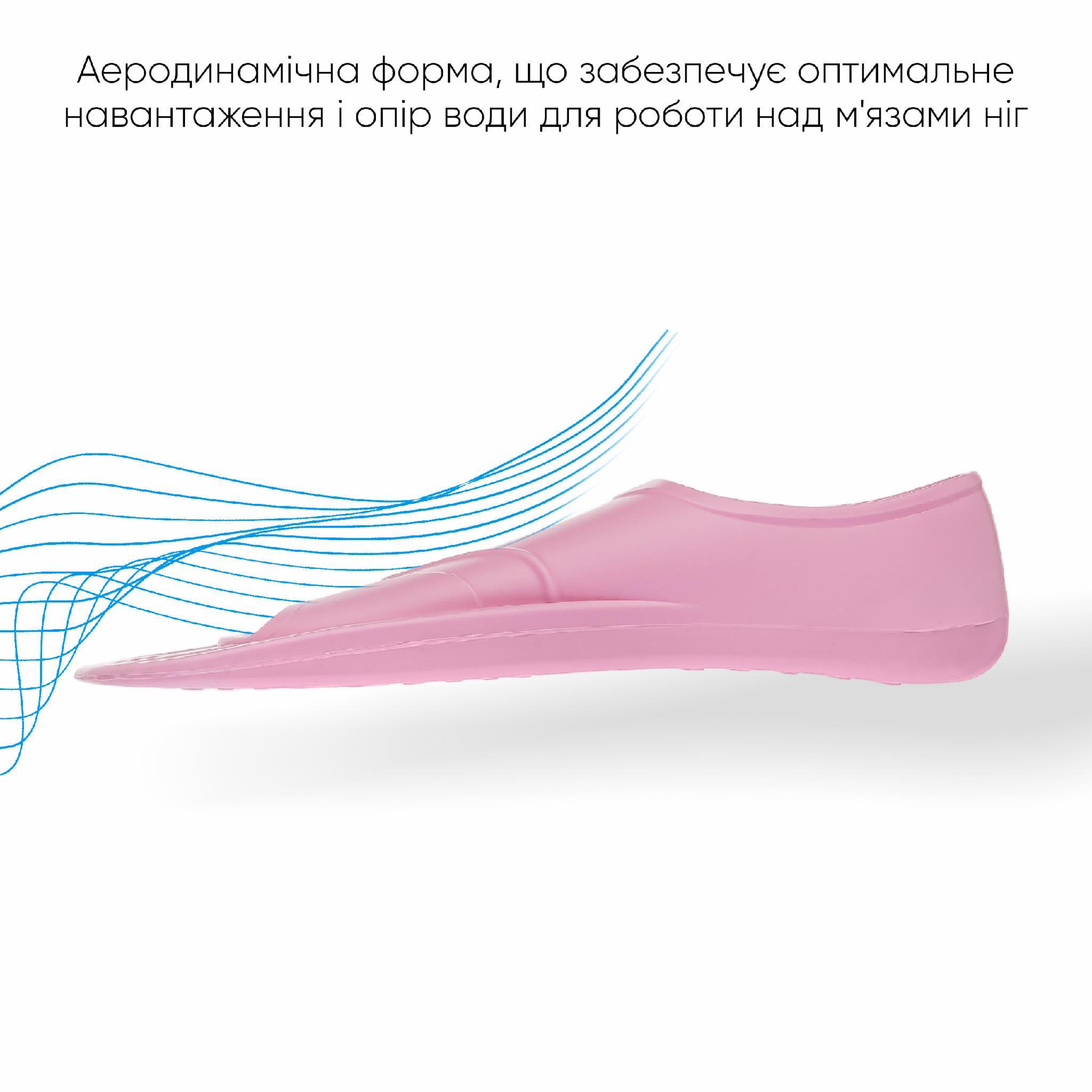 Ласты короткие для тренировки в бассейне Renvo Bustelo с закрытой пяткой р. 36-38 Розовый (SF110-05 36-38) - фото 5 Ласты короткие для тренировки в бассейне Renvo Bustelo с закрытой пяткой р. 36-38 Розовый (SF110-05 36-38) - фото 5