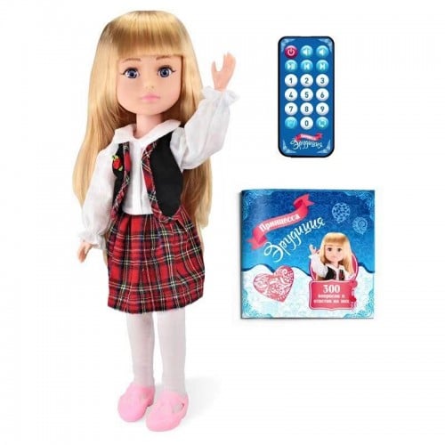 Кукла шарнирная Huada Toys Принцесса эрудиции интерактивная 44 см F05-01