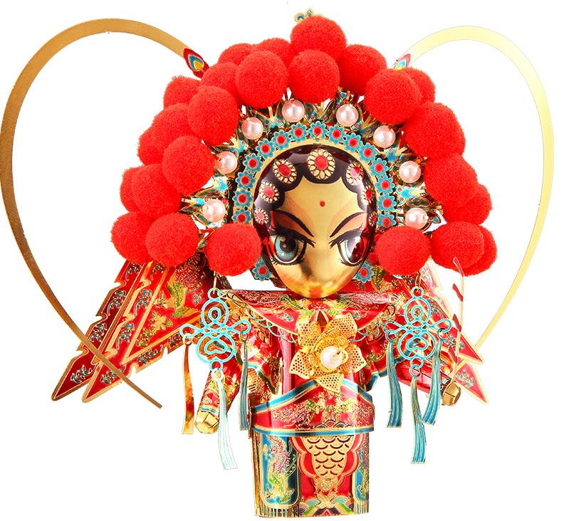 Конструктор Piececool Mu guiying P105-RG колекційна модель Red/Gold - фото 2 Конструктор Piececool Mu guiying P105-RG колекційна модель Red/Gold - фото 2