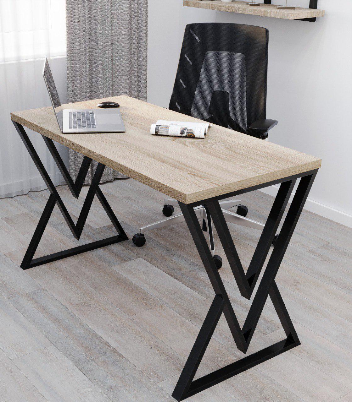 Стол письменный Loft Серия 13 1600х800х32 мм Дуб сонома (20653318)