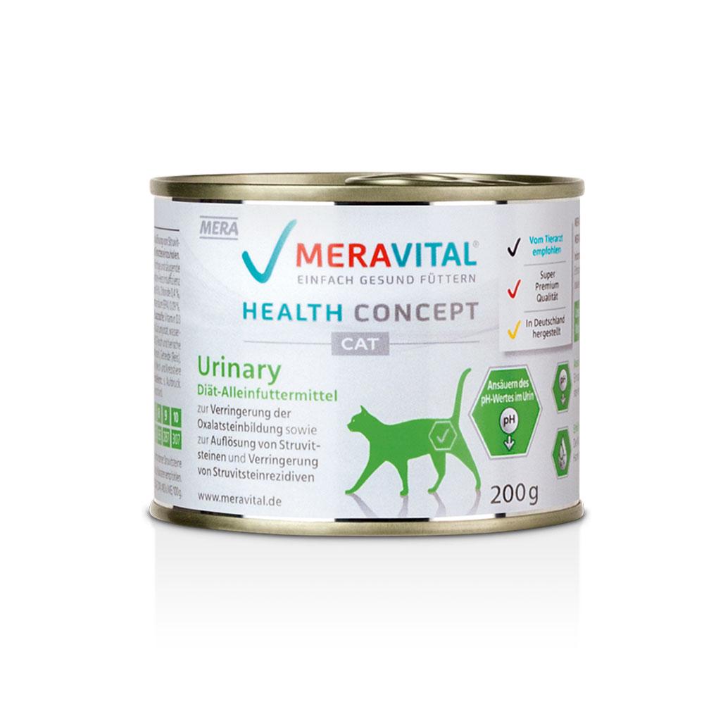 Вологий корм для котів Mera MVH Nassfutter Urinary при сечокам'яних хворобах 200 г (760370 - 037)