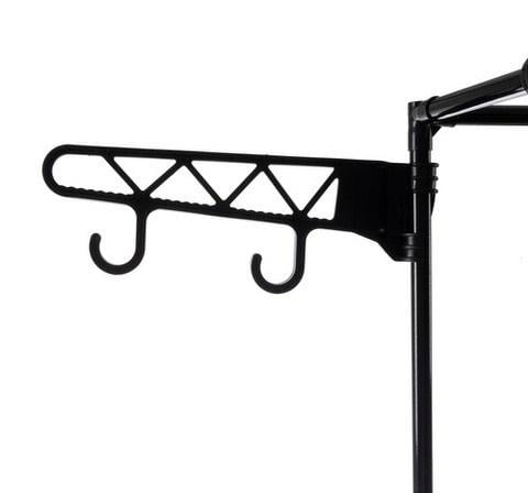 Вешалка-стойка для одежды и обуви с полками Черный - фото 6 Вешалка-стойка для одежды и обуви с полками Черный - фото 6