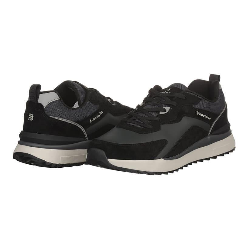 Кросівки чоловічі BaaS W3137-7C з комбінованих матеріалів р. 42 Чорний (20359)