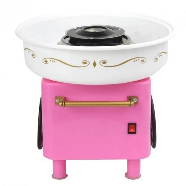 Апарат для приготування солодкої вати Cotton candy maker на коліщатках - фото 2