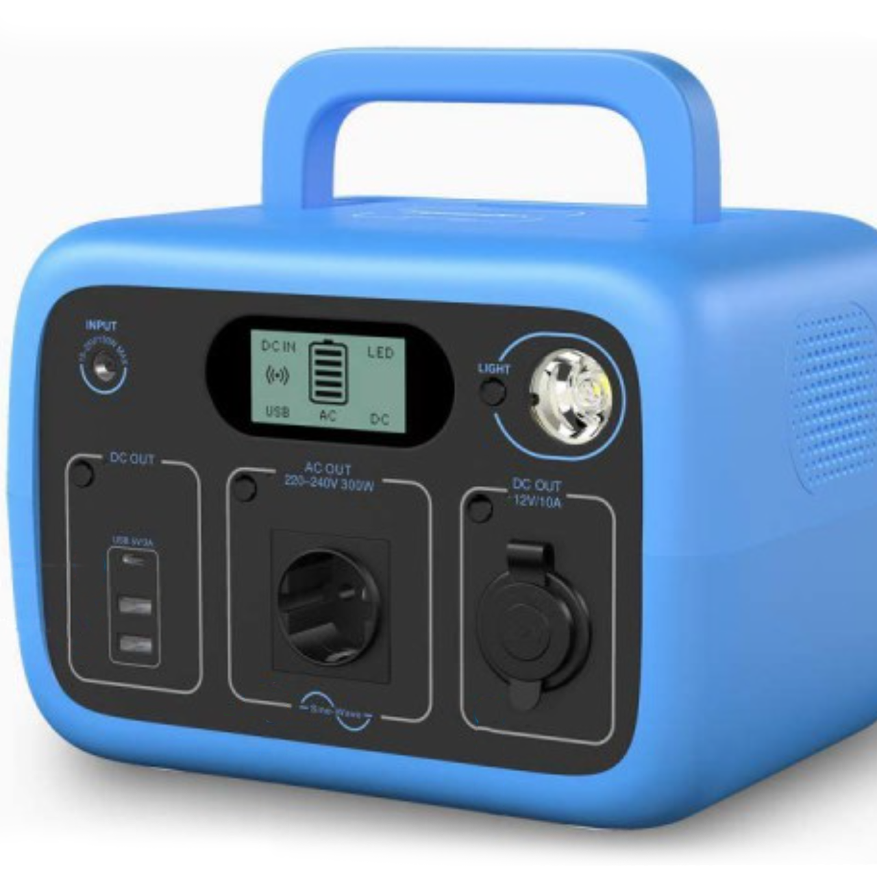 Зарядная станция портативная BLUETTI PowerOak AC30S Portable Power Station 300W 300Wh - фото 3