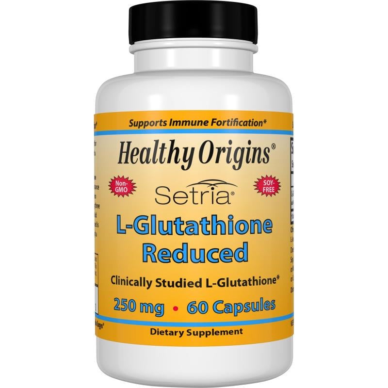 L-глутатион Healthy Origins Setria 250 мг 60 капсул (HO41333)