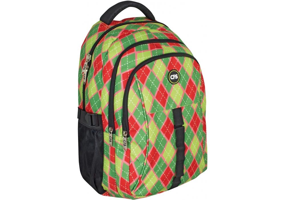 Рюкзак молодежный Cool For School 42x29x13 см 16-25 л Зеленый (CF86305)