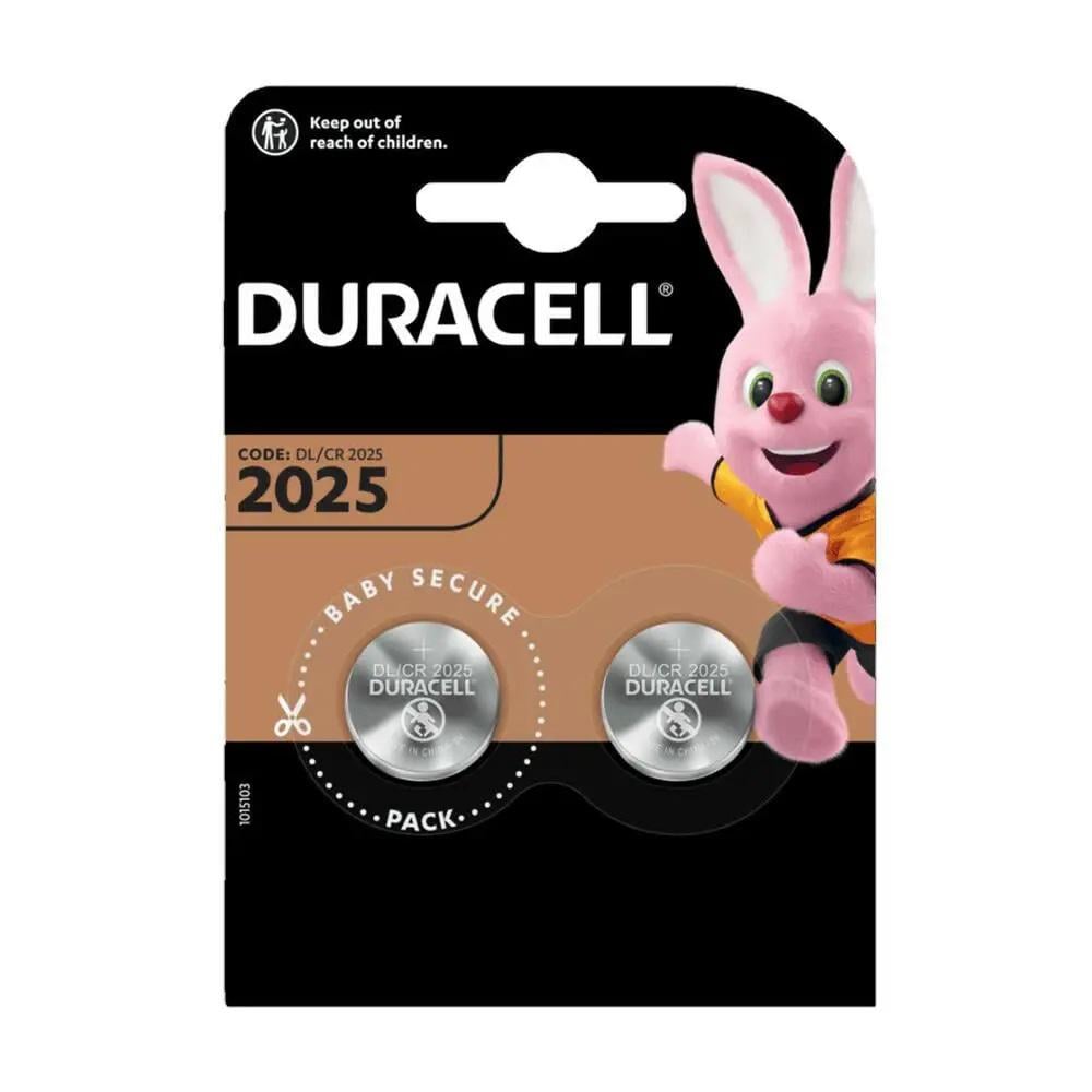 Батарейка Duracell CR2025 Lithium 3V 2 шт. (100311)