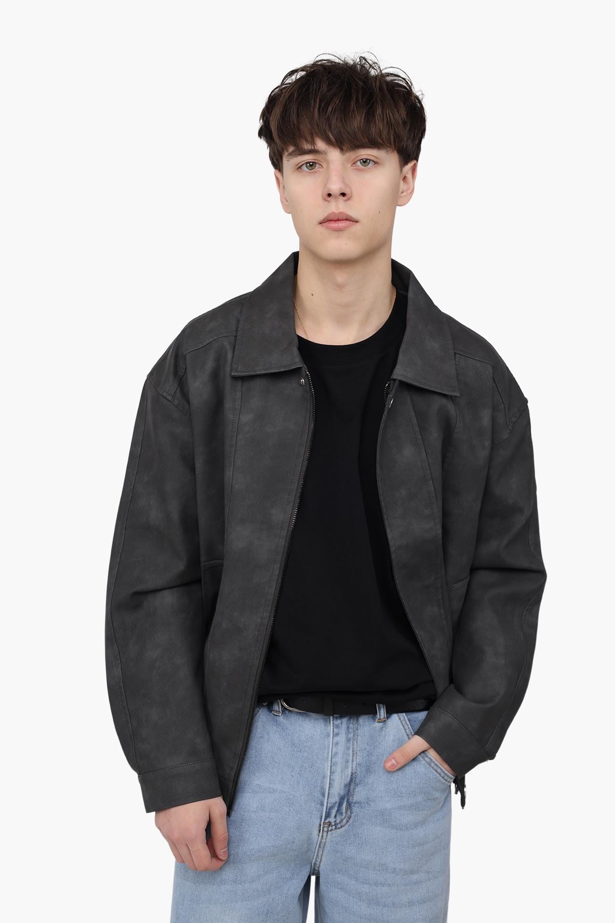 Куртка мужская ЦБ-00288122 р. 50 Темно-серый