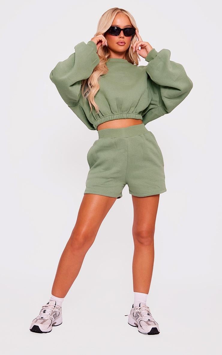 Шорти Pretty Little Thing XS Хакі (CNI2124)
