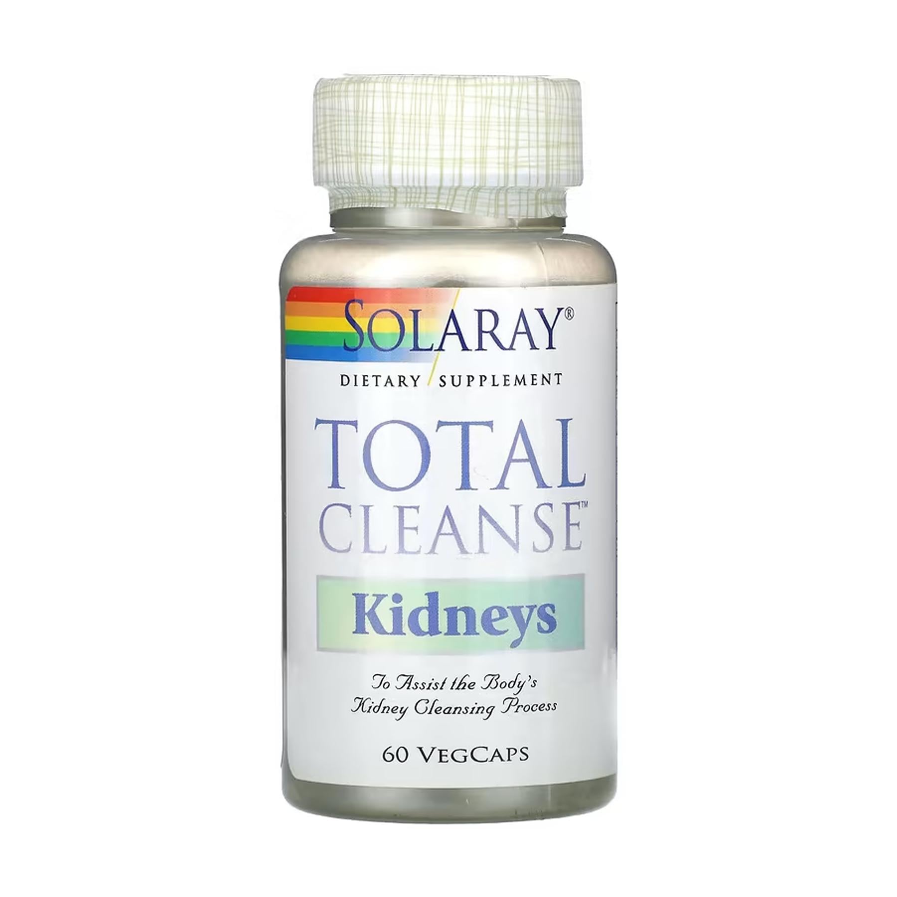 Добавка для повного очищення нирок Solaray Total Cleanse Kidney 60 vcaps