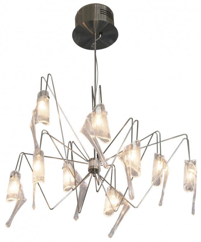 Люстра паук подвес галогенная лофт Brille Br 01 052/9