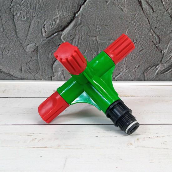 Дощувач SLD 90 k-2-517 4-ходовий з кілочком Зелений (DR014543)