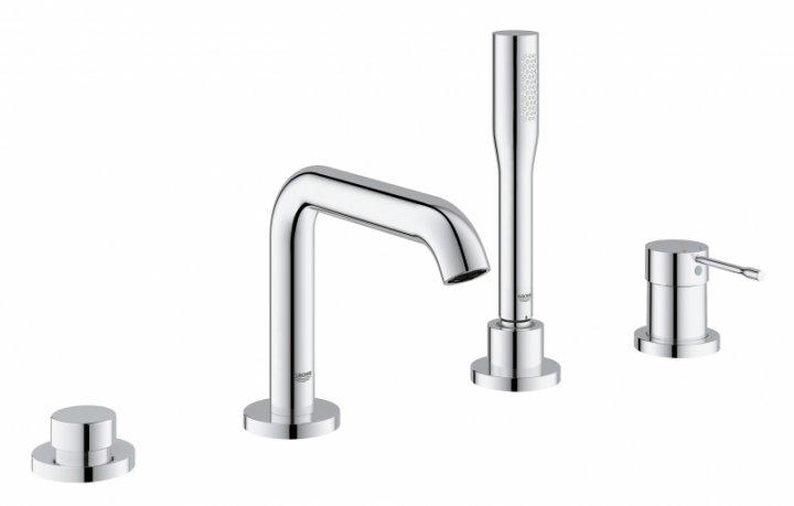 Змішувач для ванни врізний на 4 отвори Grohe Essence New (19578001)