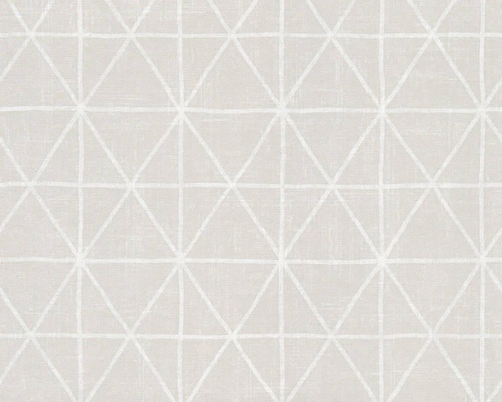 Обои виниловые на флизелиновой основе A.S. Creation Scandinavian 34137-4 Бежевый