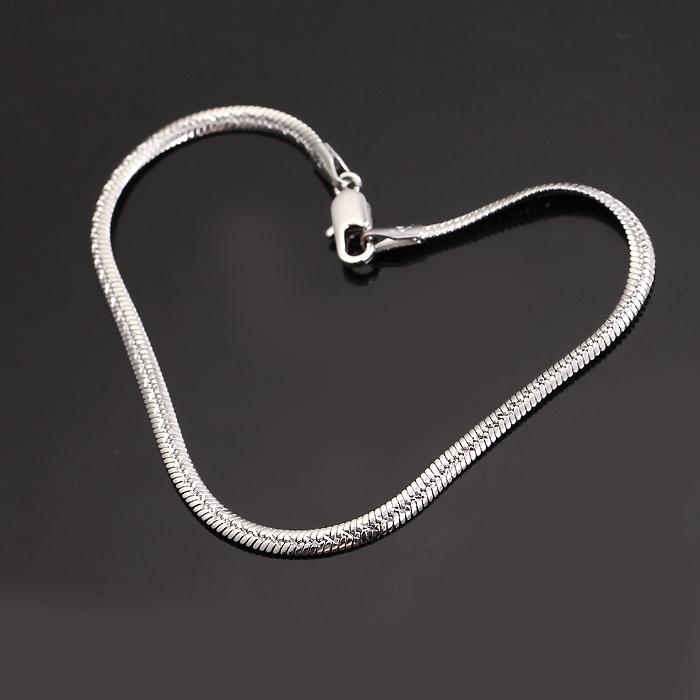 Браслет с серебряным покрытием X70151 Italina Серебряный