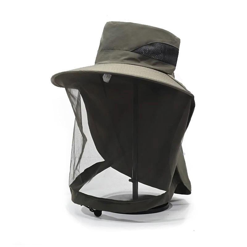 Антимоскітний капелюх від сонця і комарів AG25 (690125893922)