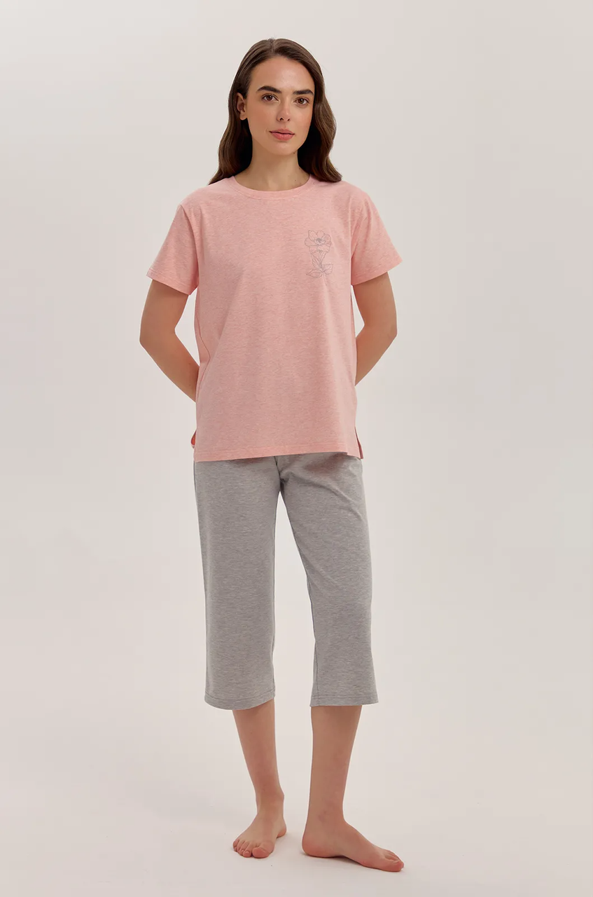 Пижама женская Ellen INNES MIX 2990/07/04 L Персиковый (31328950)