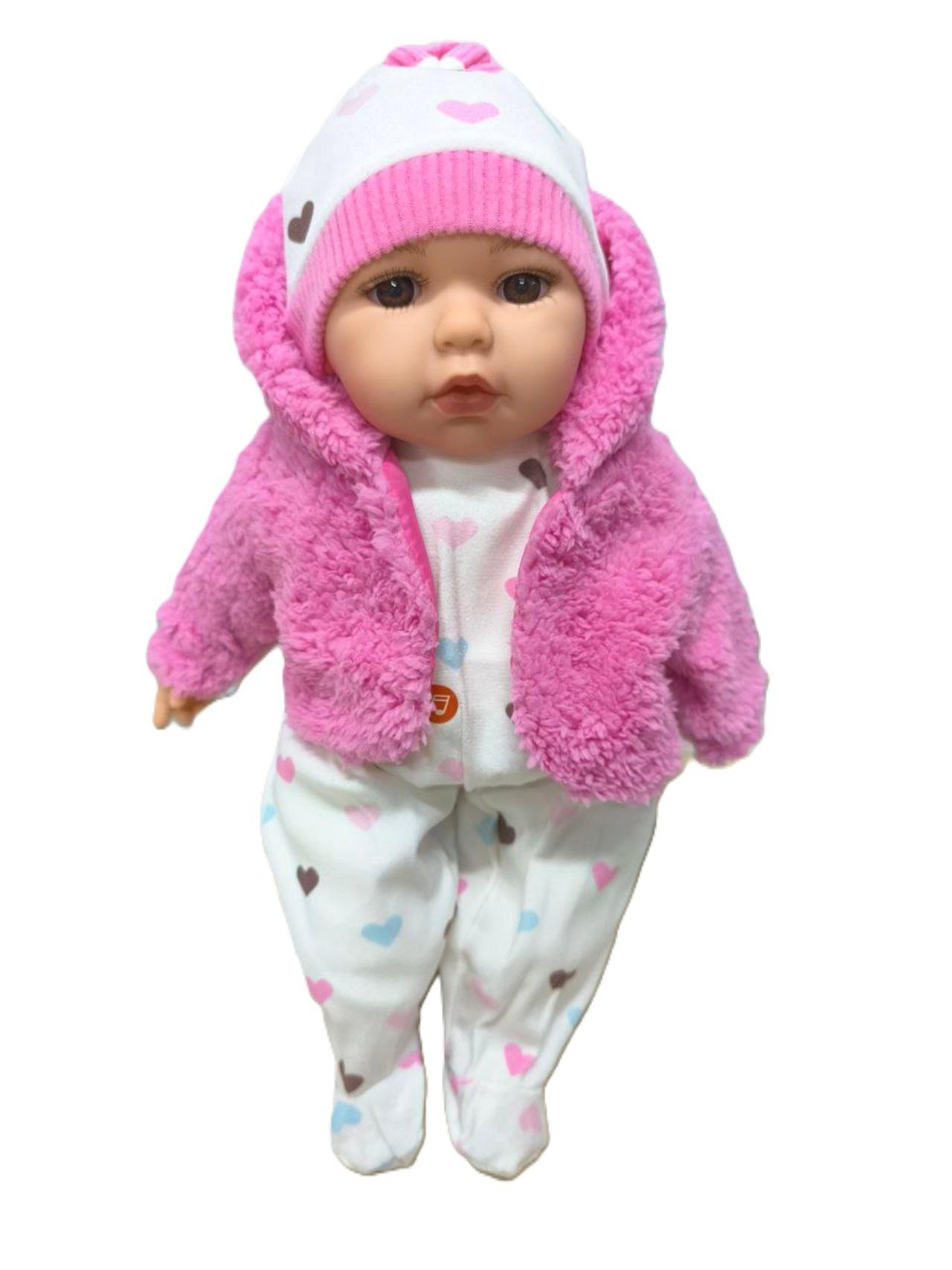 Пупс інтерактивний м'яконабивний 39 см (M 5921-5 I UA)