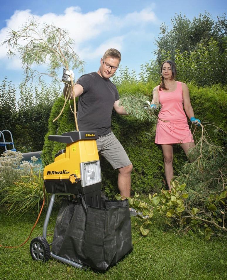 Подрібнювач гілок фрезерний Riwall RES 3044 3000W - фото 10 Подрібнювач гілок фрезерний Riwall RES 3044 3000W - фото 10