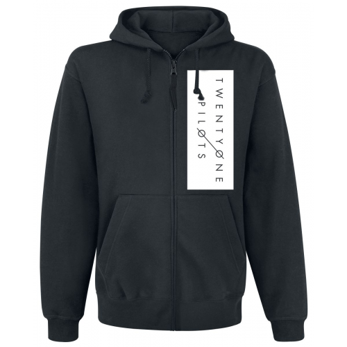 Толстовка с молнией "Twenty One Pilots" Blurryface L Черный (20953)