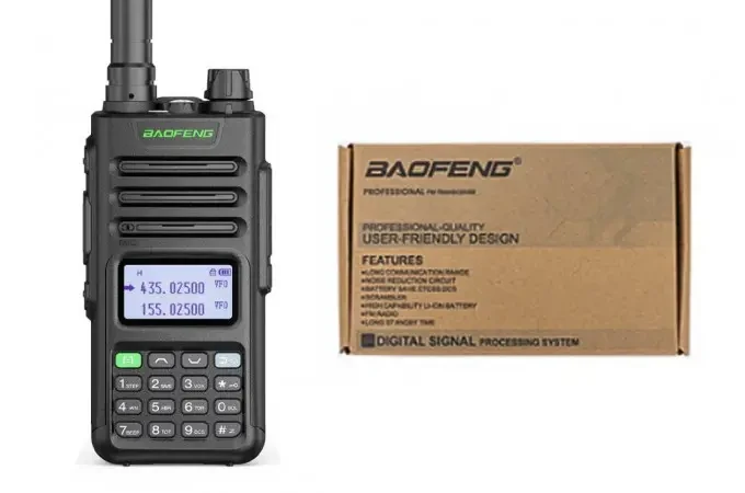 Рація Baofeng UV-13 Pro v2 дальність до 10 км/батарея 1800 mAh/8 W