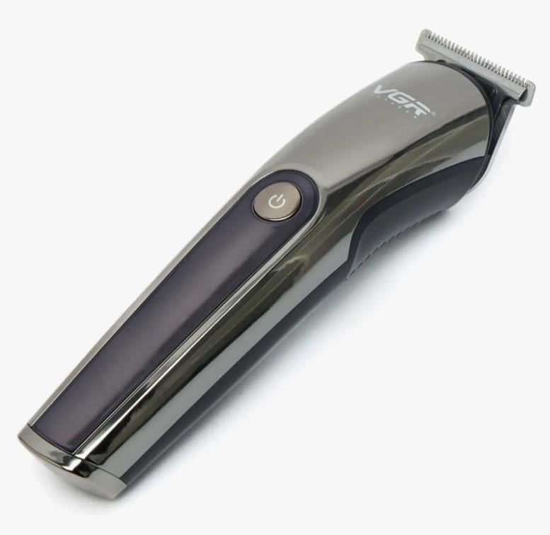 Триммер акумуляторний VGR для бороди вусів та для стрижки з насадками 5 Вт (2390000034)