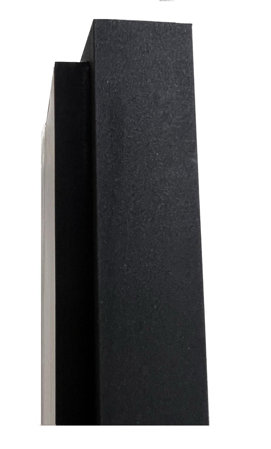 ᐉ Двери скрытые комплект наружного открывания правые с черным AL торцом ...