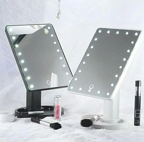 Зеркало для макияжа Large Led Mirror с подсветкой Белый (2-3-211122C100032) - фото 2