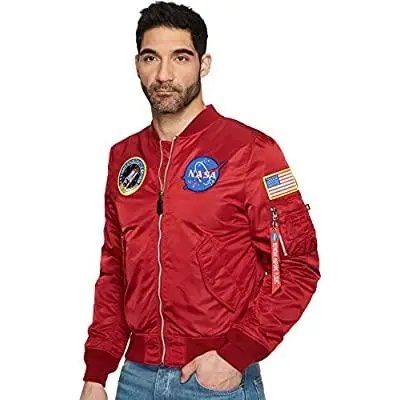 Вітрівка Alpha Industries L-2B NASA Flight Jacket 3XL Red (MJL47020C1R3XL) - фото 5