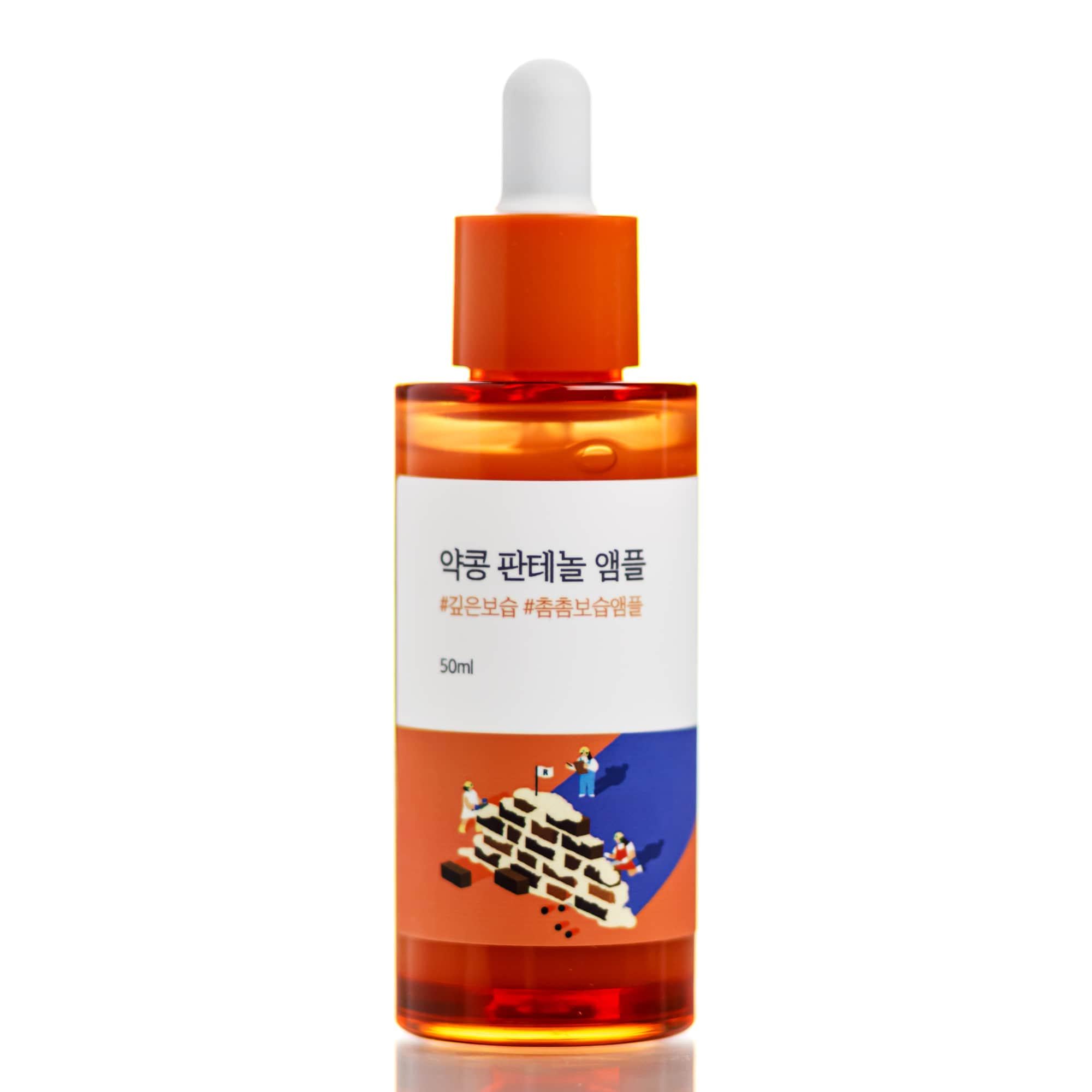 Сыворотка для с экстрактом черной сои питательная ROUND LAB Soybean Panthenol Ampoule 50 мл