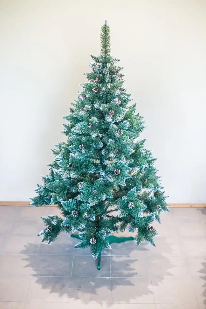 Искусственная елка Элитная с шишками и калиной 1,8 м - фото 5 Искусственная елка Элитная с шишками и калиной 1,8 м - фото 5