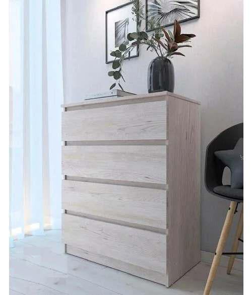 Пеленальный комод Light 4 ящика Дуб сонома (35653)